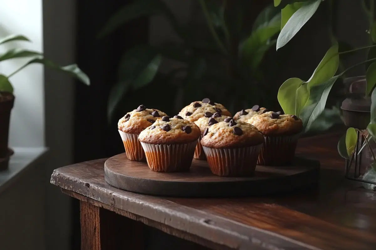 Banana Chocolate Chip Muffins MiMi DeLights