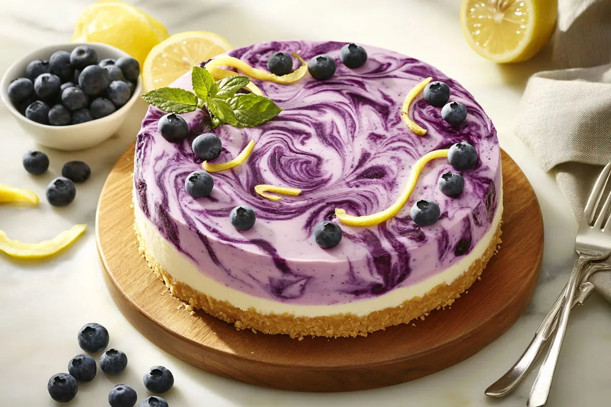Lemon-Blueberry Cheesecake MiMi DeLights