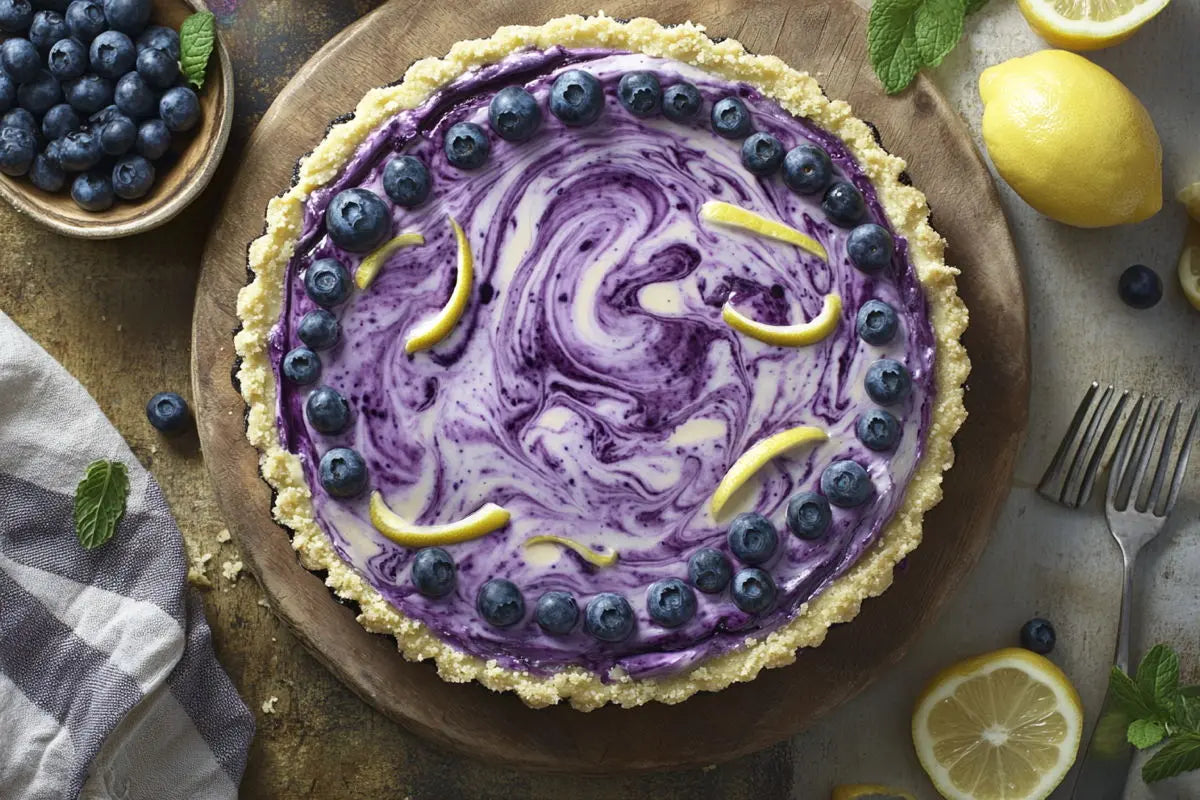 Lemon-Blueberry Cheesecake MiMi DeLights