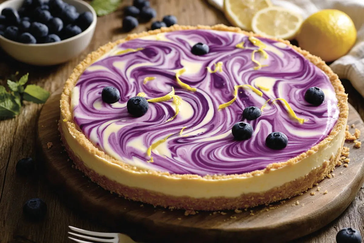 Lemon-Blueberry Cheesecake MiMi DeLights