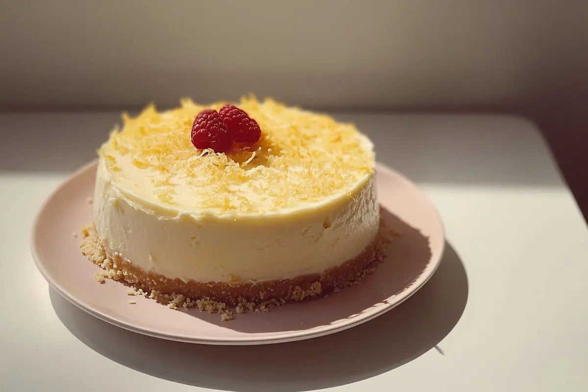 Lemon Cheesecake | Zesty Cakes Delivery in Ottawa – MiMi DeLights