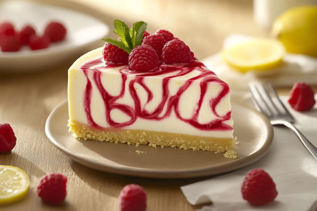 Raspberry Lemon Cheesecake | Tangy Fruity Cakes Ottawa – MiMi DeLights