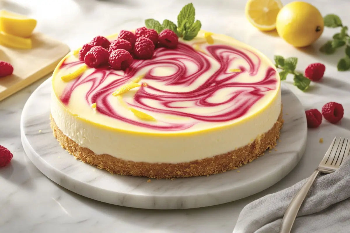 Raspberry-Lemon-Cheesecake_on_the_white_table_decorated6